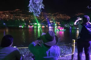 Wycieczka po iluminacjach świątecznych w Medellin