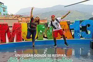 Stadtführung durch Medellín und Comuna 13 erleben