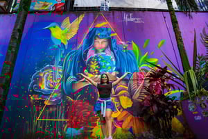 Medellín: Comuna 13 och Graffiti Rundvandring med snacks