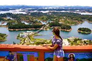 MEDELLÍN : GUATAPÉ, EL PEÑOL + PARAPENTE !