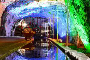 Visite de la mine de sel de Nemocón