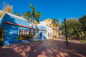 Byvandring i gamlebyen og Quinta Pedro Alejandrino i Santa Marta