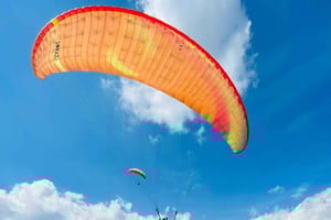 Medellín: Paragliding San Felix. GoPro ja kuljetusvaihtoehdot