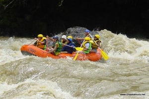 Privates geführtes Rafting auf dem Magdalena-Fluss