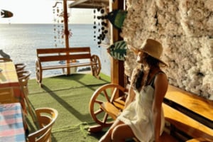 San Andrés: Dagstur til Booby Rock Ocean Club med frokost