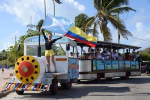 SAN ANDRES: Rückfahrt zur Insel am Morgen oder Nachmittag mit dem Zug + Blasenloch