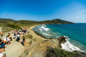 Santa Marta: Playa Cristal Tayrona Park Tour von der Stadt Cartagena aus