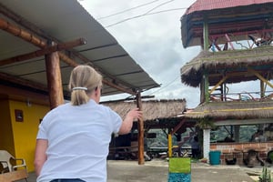 Tejo-spiloplevelse med en lokal