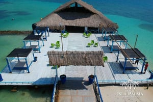 Tolú: Tagesausflug zum Hotel Isla Palma mit Pool und Strand - Abfahrt von Tolú!