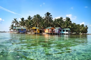 Beaches and scuba diving in Belize
