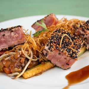 Contemporary Seafood Dishes in Cancun