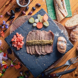 Aromen der italienischen Gastronomie