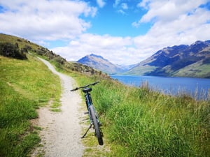 Trasa rowerowa z Queenstown do Jack's Point