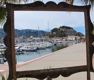 Seeing Denia attractions as a work of art