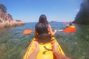 Barcelona: Costa Brava Kayaking & Snorkeling Tour with Lunch