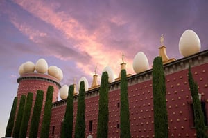 Из Барселоны: Частная поездка в музей Сальвадора Дали и Кадакес