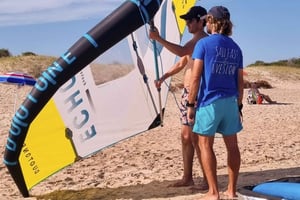 Privélessen wingfoilen in Playa de Aro