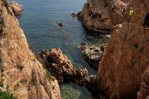 Via Ferrata-avontuur aan de Costa Brava + vervoer