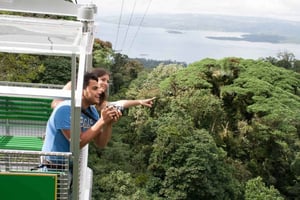 Aerial Tram Ride to Hand of Arenal Viewpoint