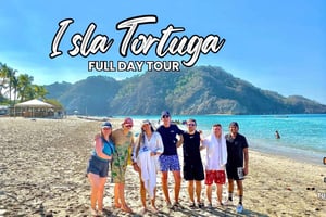 From Puntarenas: Isla Tortuga Full-Day All included tour