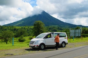 From San Jose: Airport to La Fortuna Private Transfer