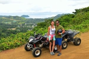 Jaco Beach : Journée complète de quad, de tyrolienne et d'équitation avec déjeuner