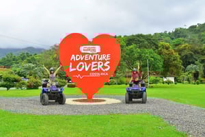 Jaco: 3 HRS ATV Adventure with Waterfalls and Sky View