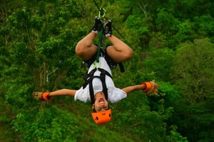 Jaco Zip Line com Tarzan Swing, Hanging Bridges, Truck Ride