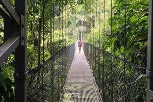 La Fortuna heldags Arenal kombination vattenfall, vulkan och mer