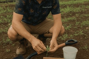 La Fortuna: ruta de senderismo de reforestación y plantación de árboles