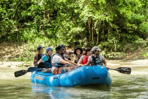 La Fortuna Safari Float na rzece Peñas Blancas Wycieczka z obserwacją dzikiej przyrody