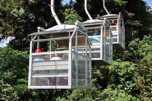 Монтеверде: Канатная дорога TreeTram и пешеходная тропа в Облачный лес