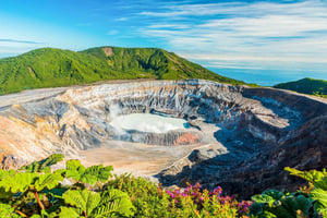Vulcano Poás, piantagione di caffè e giardini delle cascate di La Paz