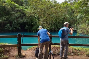 Privat vandring på stierne ved Río Celeste og Tenorio-vulkanen