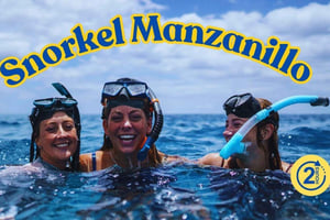 SNORKEL MANZANILLO - 2 Hours with fresh fruit + coconuts