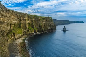Au départ de Galway : Visite d'une jounée des falaises de Moher et du Burren