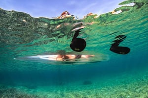 1,5 times leie av gjennomsiktig kajakk: Oppdag undervannsverdenen