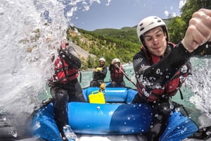 Excursion de rafting sur la rivière Cetina avec transfert depuis Split