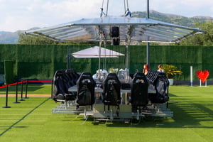 Jantar no céu de Dubrovnik