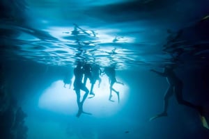 Dubrovnik et Cavtat : sortie en bateau à la grotte bleue et aux îles Élaphites