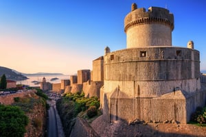 Dubrovnikin kaupunginmuurien kävelykierros