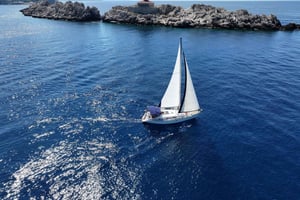 Dubrovnik: passeio de barco a vela de dia inteiro para Elafity e Gruta Azul