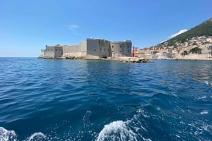 Dubrovnik : excursion en bateau à fond de verre avec guide