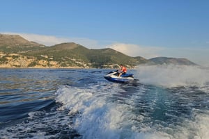 Dubrovnik : location de jet ski avec équipement de plongée avec tuba