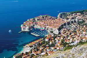 Dubrovnik - en stad: Guidad sightseeing tur med minivan