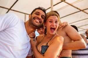 Dubrovnik : soirée en bateau au coucher du soleil avec DJ et arrêt baignade au Blue Lagoon