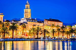 Abendlicher Gruppenrundgang - Altstadt von Split Diokletianspal