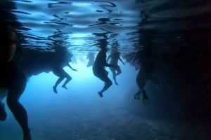 Da Dubrovnik/Cavtat: Grotta Azzurra, giro in motoscafo sulla spiaggia di Sunj