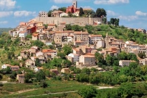 Vanuit Rovinj: Istrië-dagtour naar Poreč, Grožnjan en Motovun