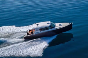 De Split: Gruta Azul e Hvar em barco de luxo